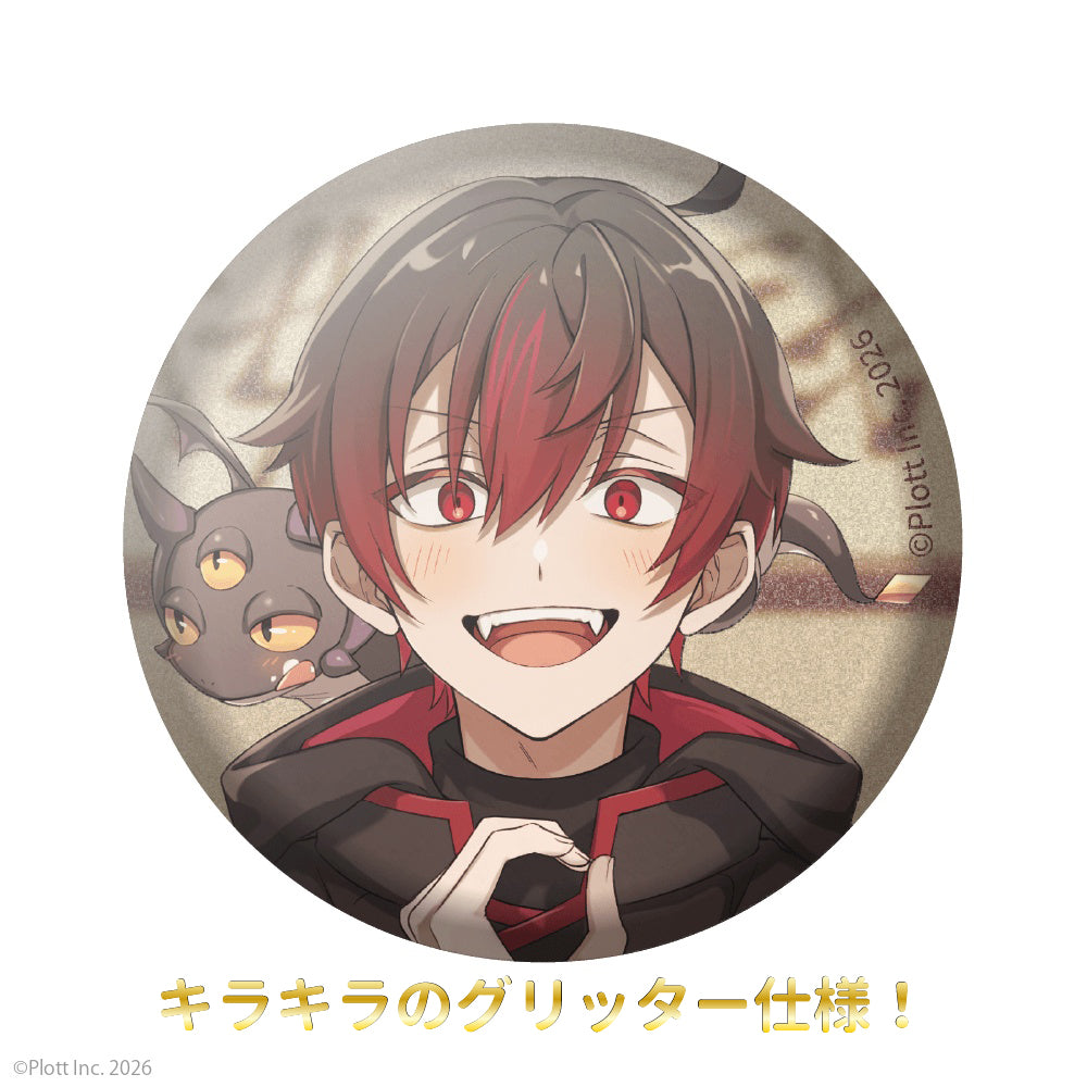 カレコレクリパ大作戦 トレーディング 缶バッジ カゲチヨ 混血のカレコレ 混血のカレコレ 台紙付き缶バッジ Thanks for 3 Million カゲチヨ