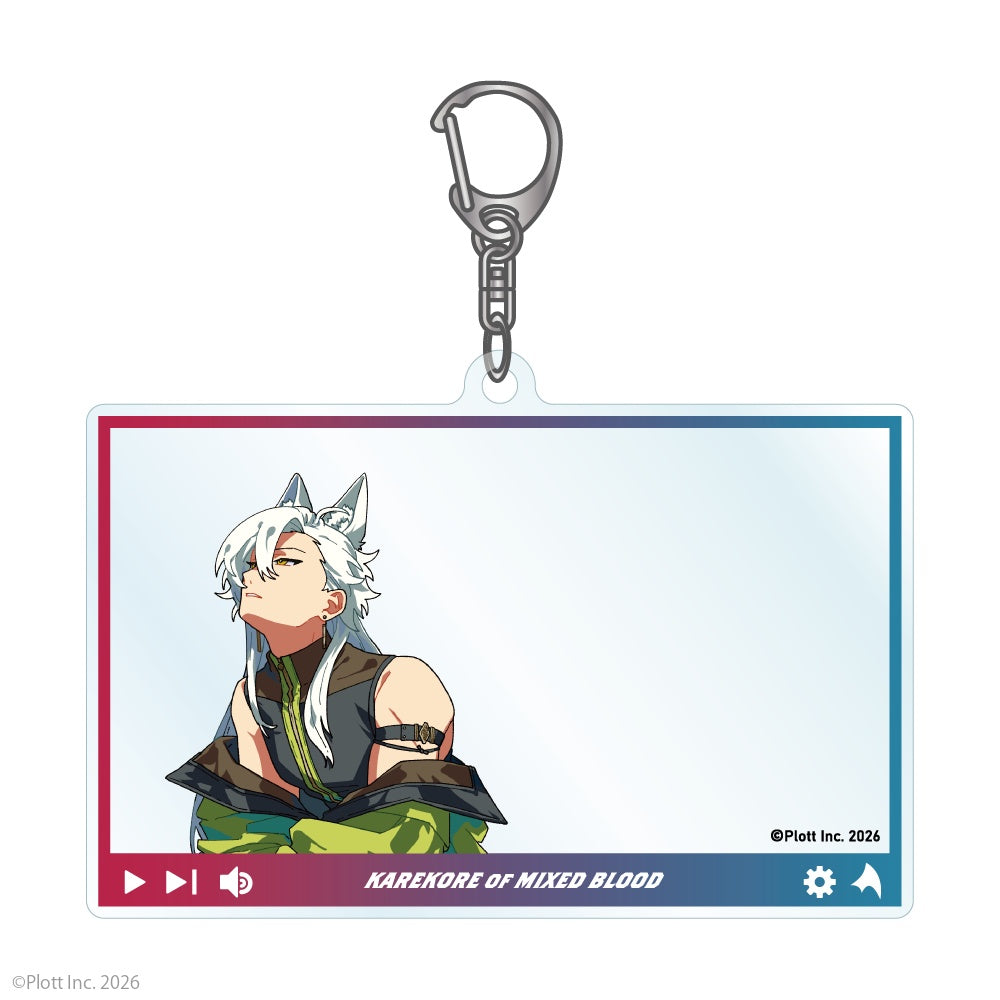 混血のカレコレ 動画風アクリルキーホルダー SHIBUYA Backlot シディ