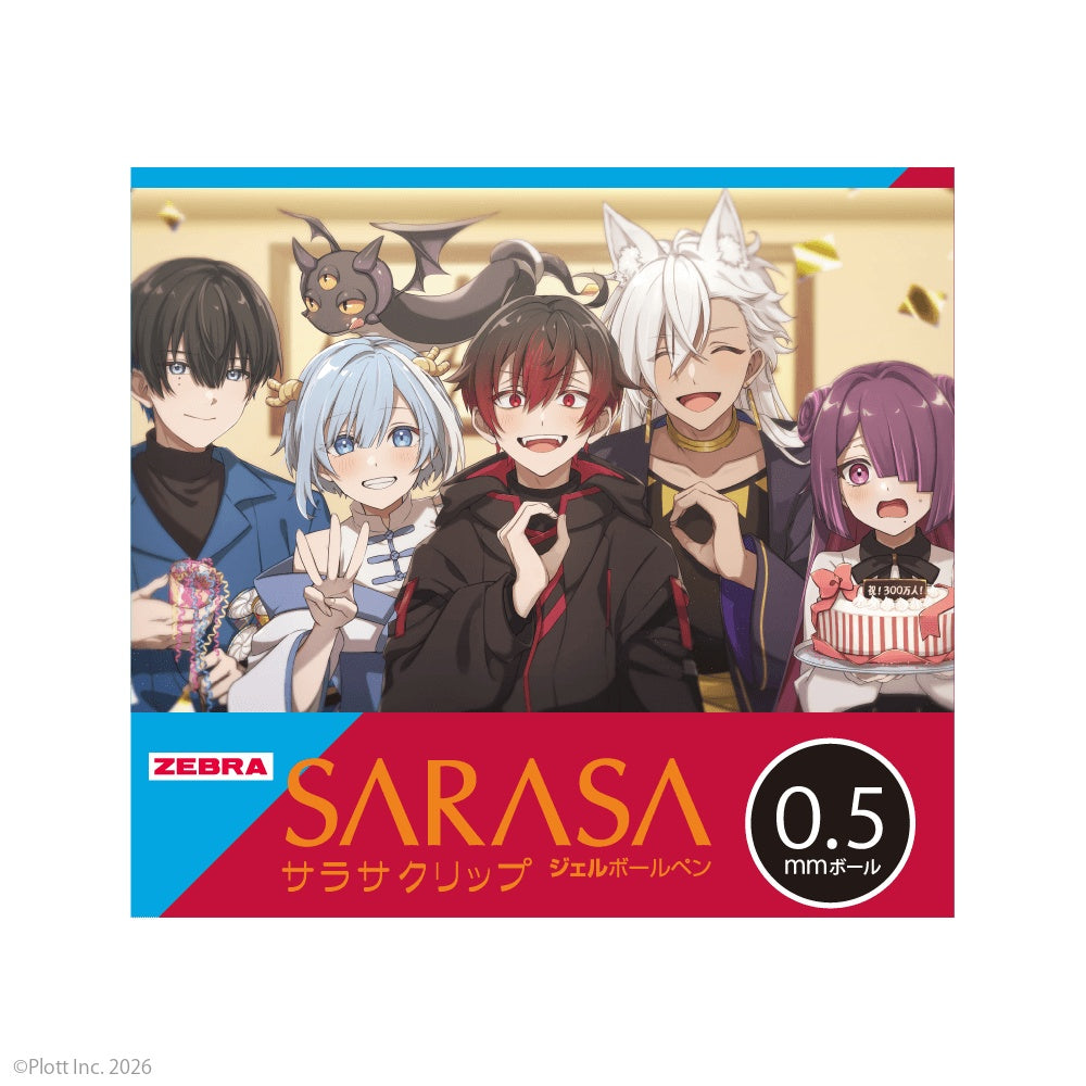 混血のカレコレ サラサクリップ5本セット Thanks for 3 Million