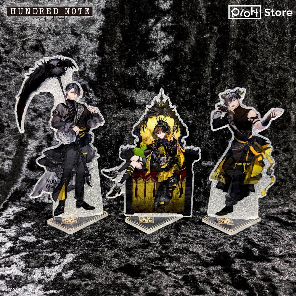 ハンドレッドノート ラメアクリルスタンド -Arcana Sign- 星喰右手