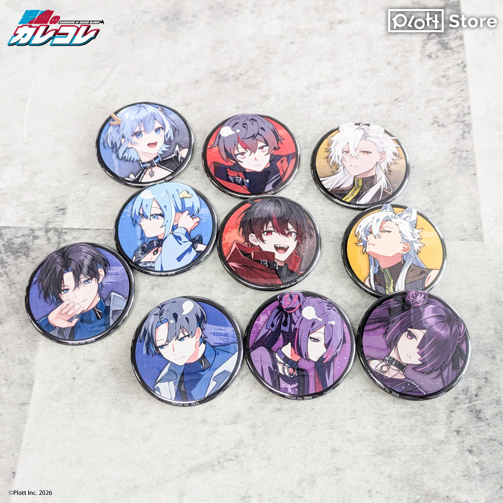 混血のカレコレ缶バッジ 混血のカレコレ ランダム缶バッジ SHIBUYA Backlot(PACK) – Plott Store