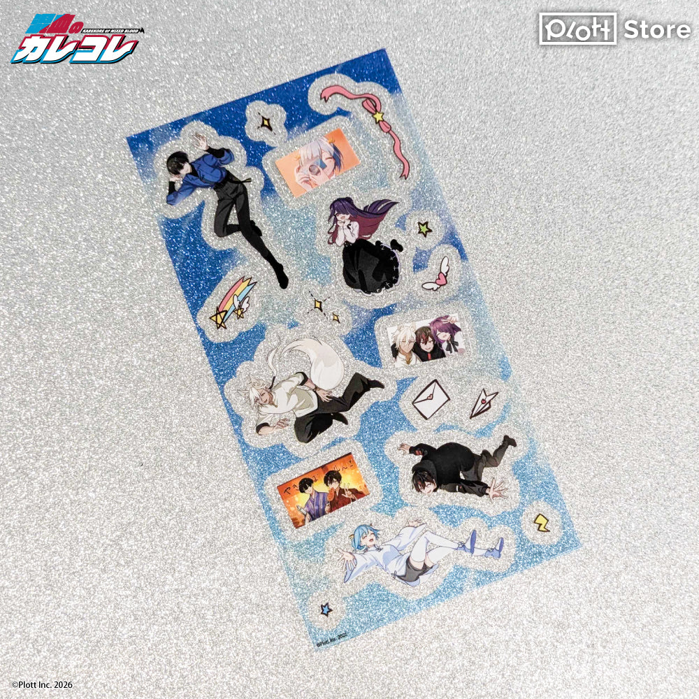 混血のカレコレ ステッカー スノーダイアローグ