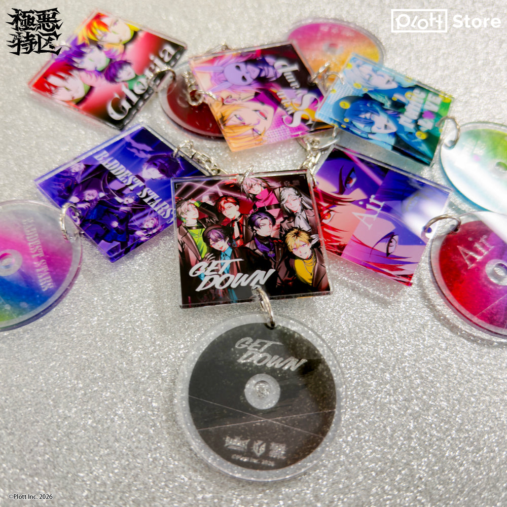 極悪特区 CD風キーホルダー Air