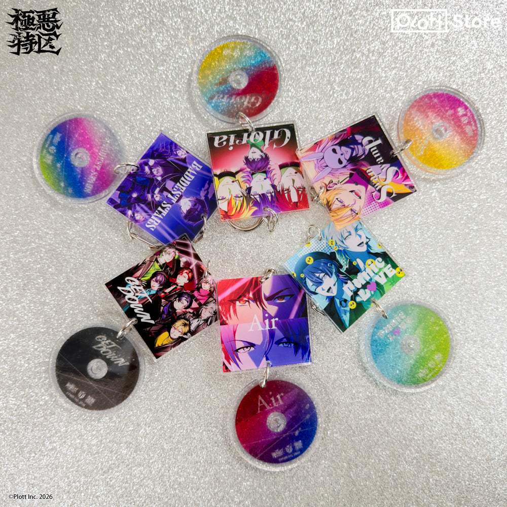 極悪特区 CD風キーホルダー Air