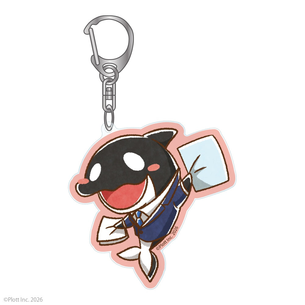 テイコウペンギン アクリルキーホルダー 株主総会2026 シャチ