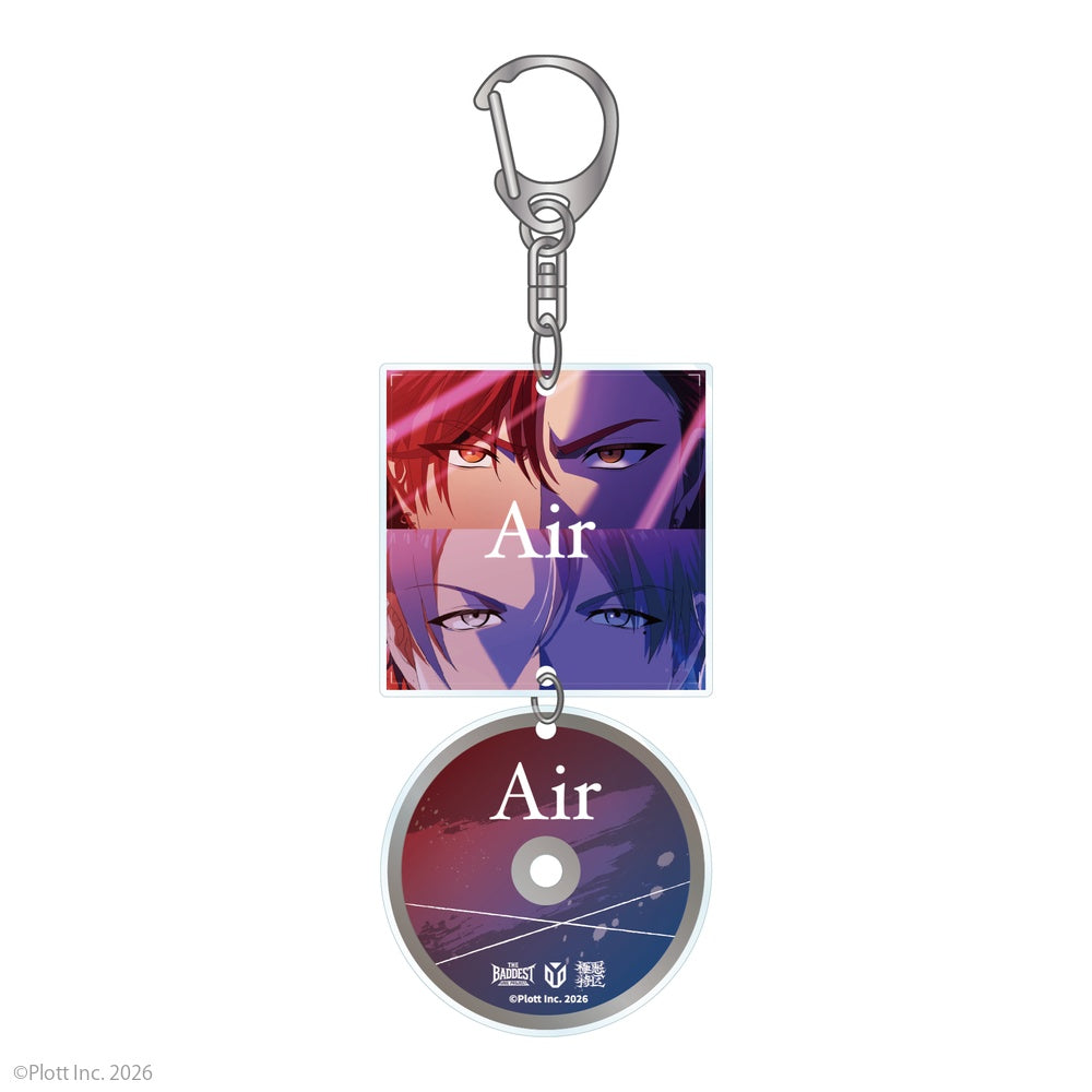 極悪特区 CD風キーホルダー Air