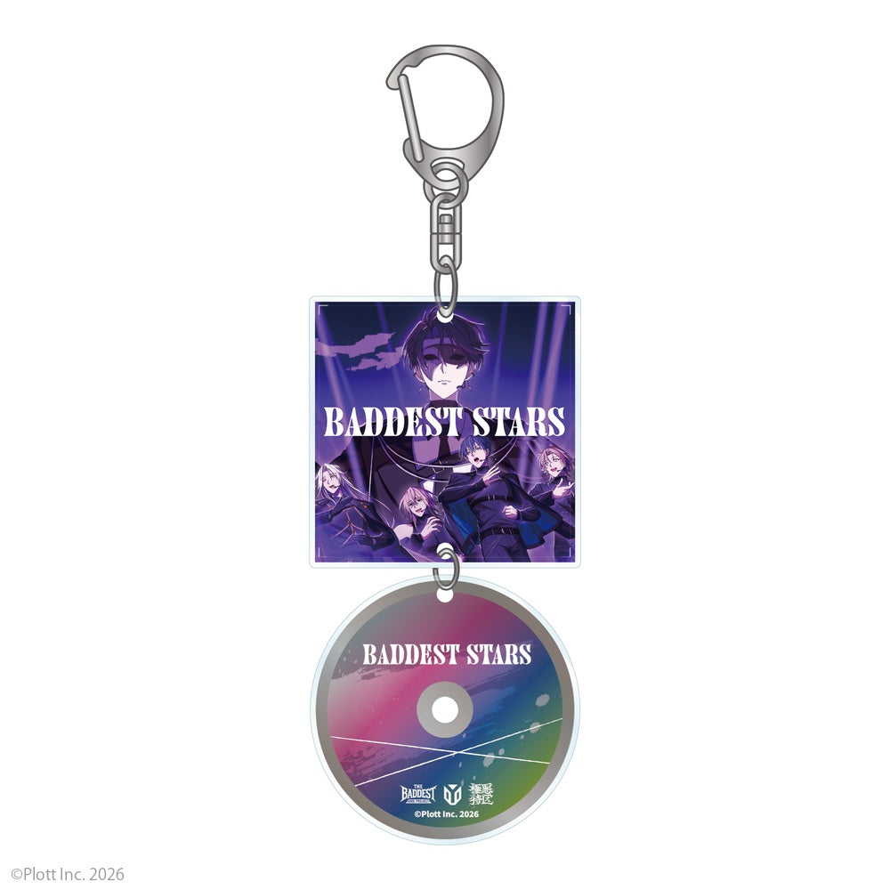 極悪特区 CD風キーホルダー BADDEST STARS