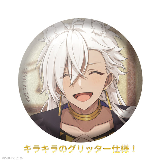 混血のカレコレ 台紙付き缶バッジ Thanks for 3 Million シディ