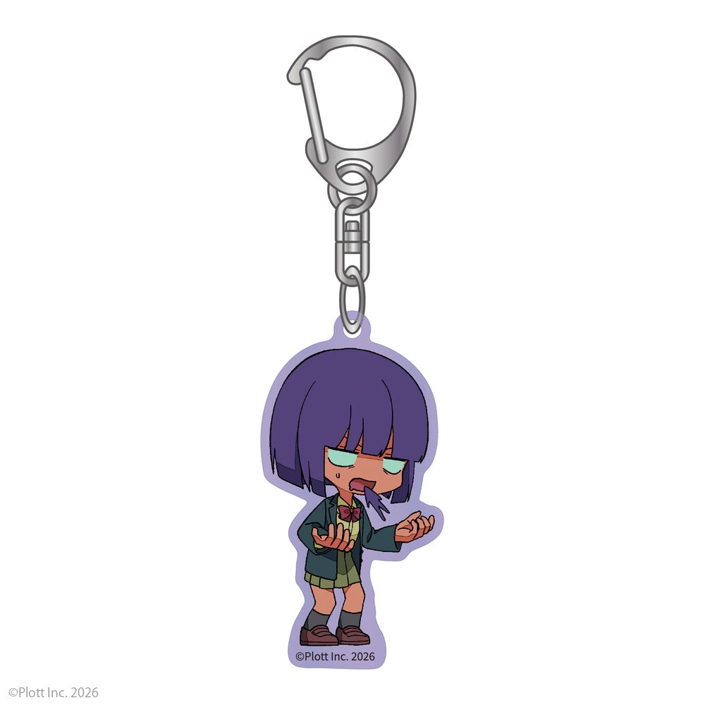 私立パラの丸高校 アクリルキーホルダー ミニキャラ 毒島菫