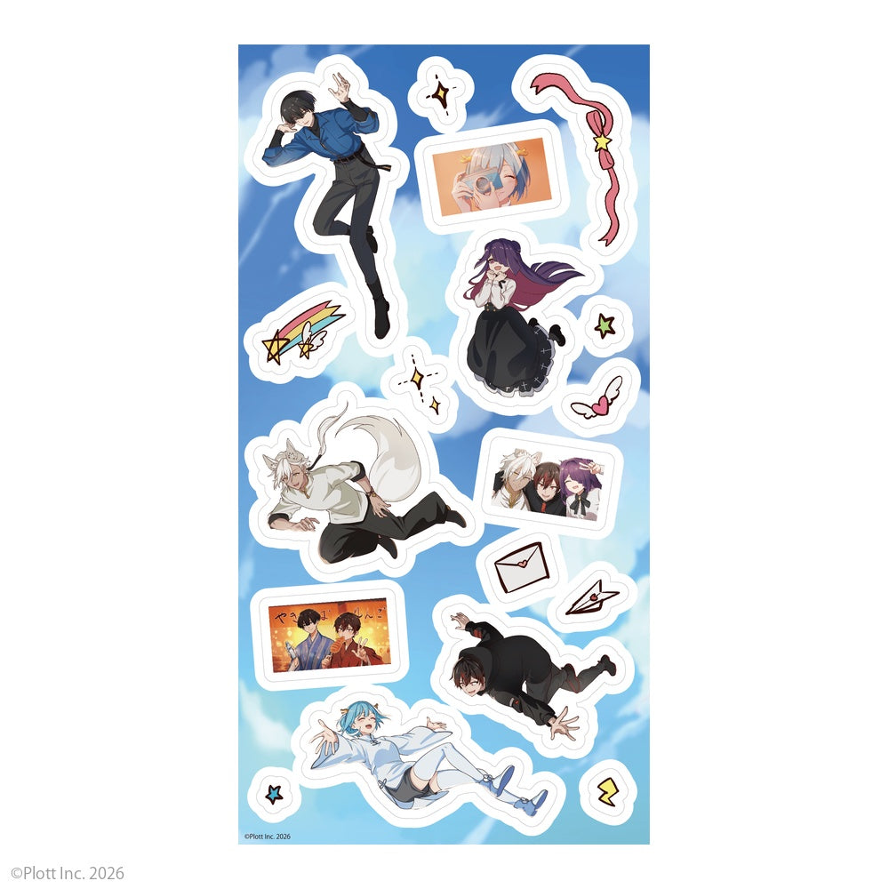 混血のカレコレ ステッカー スノーダイアローグ