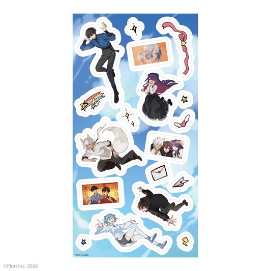 混血のカレコレ ステッカー スノーダイアローグ