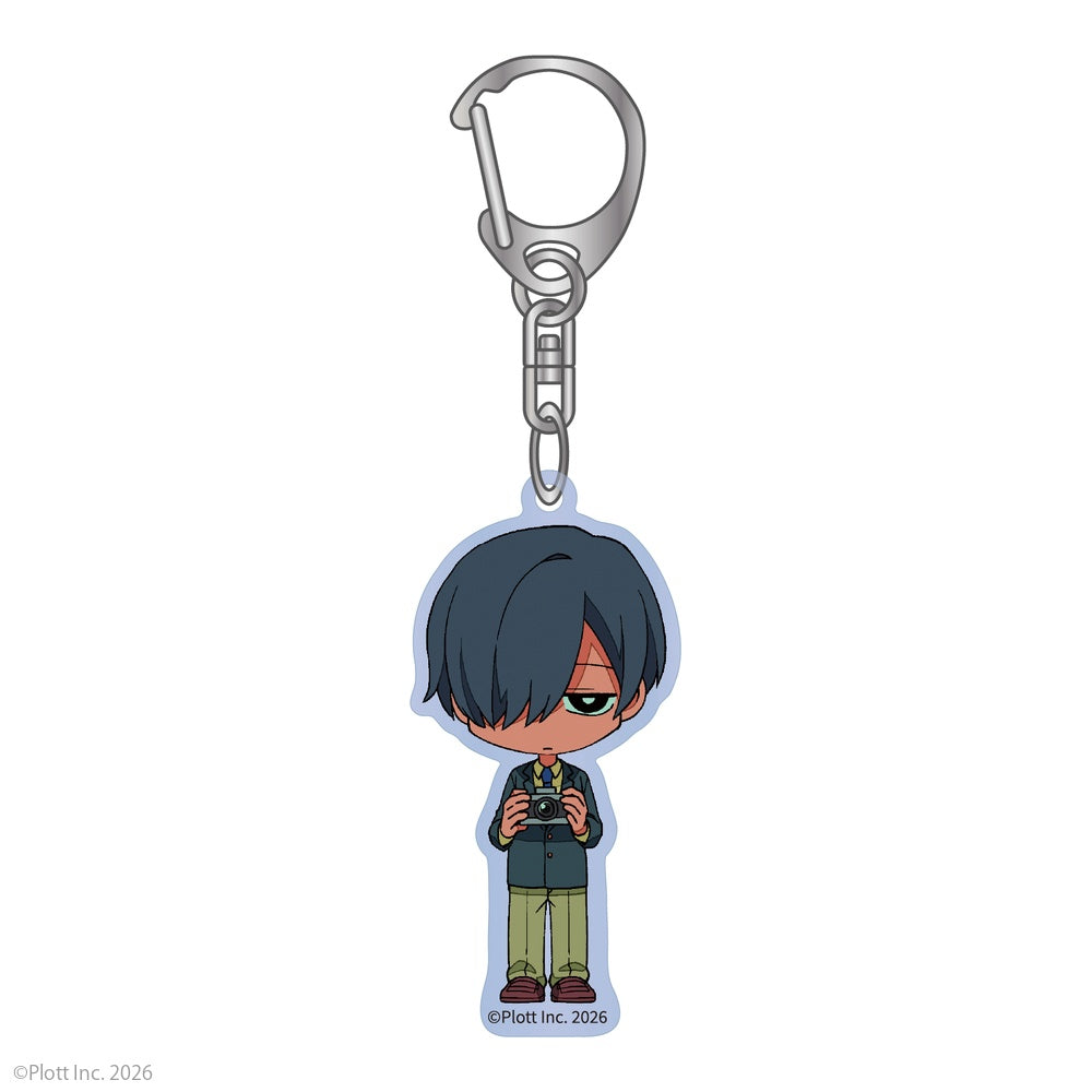 私立パラの丸高校 アクリルキーホルダー ミニキャラ 柳霊也