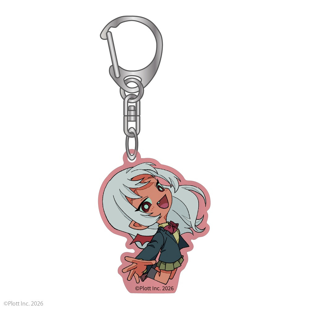 私立パラの丸高校 アクリルキーホルダー ミニキャラ 華月祈侑(きゅーちゃん)